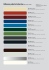 Główna paleta kolorów, Main colour range