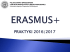 ERASMUS+ praktyki - Centrum Współpracy Międzynarodowej